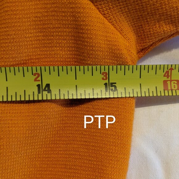 Adrienne Vittadini Petite Cotton Tangerine Orange Dress Size 2 - Picture 7 of 9